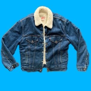 Vintage Levi’s Sherpa Denim Jacket
